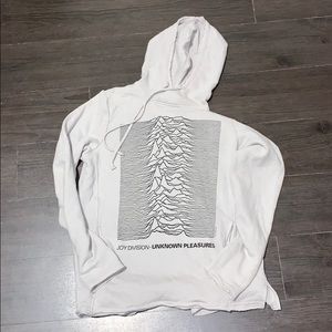 Joy Division Distressed H&M Lightweight Hoodie EUC